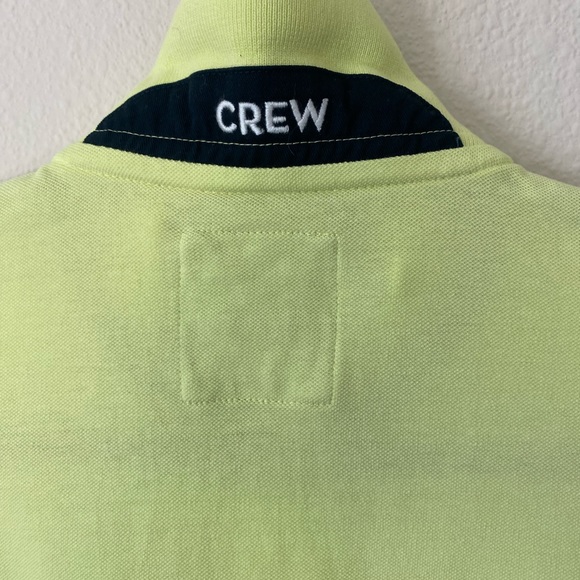 Crew Clothing Company Men’s Classic Pique Polo Shirt in Citrus Lime Size Medium - Picture 13 of 15